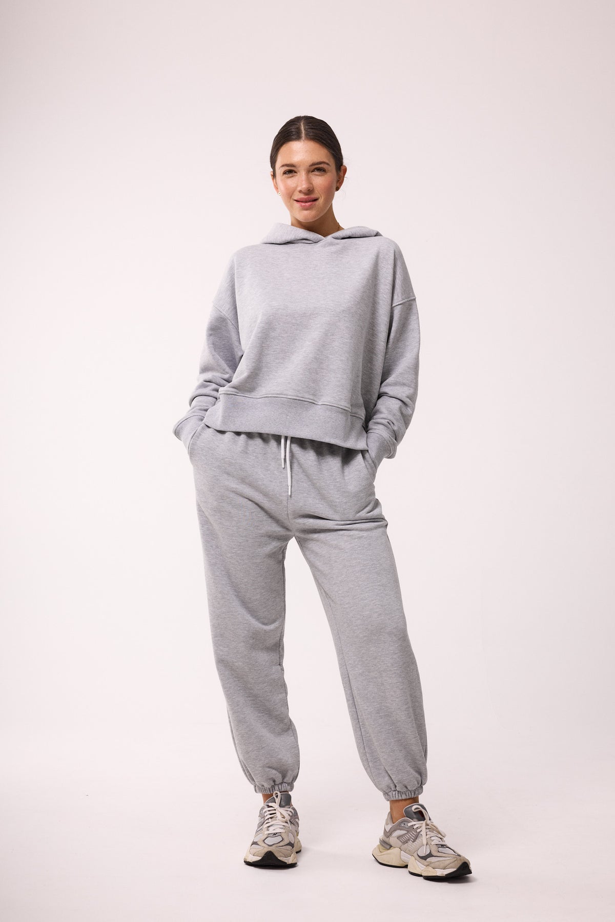 EVERYDAY PANTS IRIS MELANGE GREY