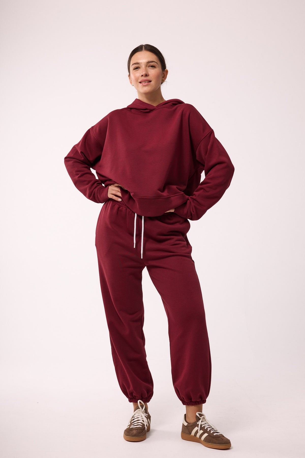 EVERYDAY PANTS SIENA BURGUNDY