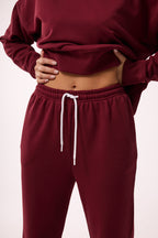 EVERYDAY PANTS SIENA BURGUNDY