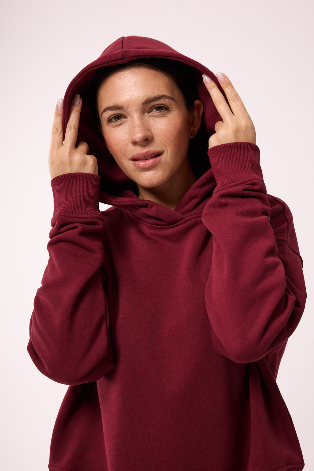 EVERYDAY HOODIE SIENA BURGUNDY