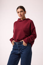 EVERYDAY HOODIE SIENA BURGUNDY