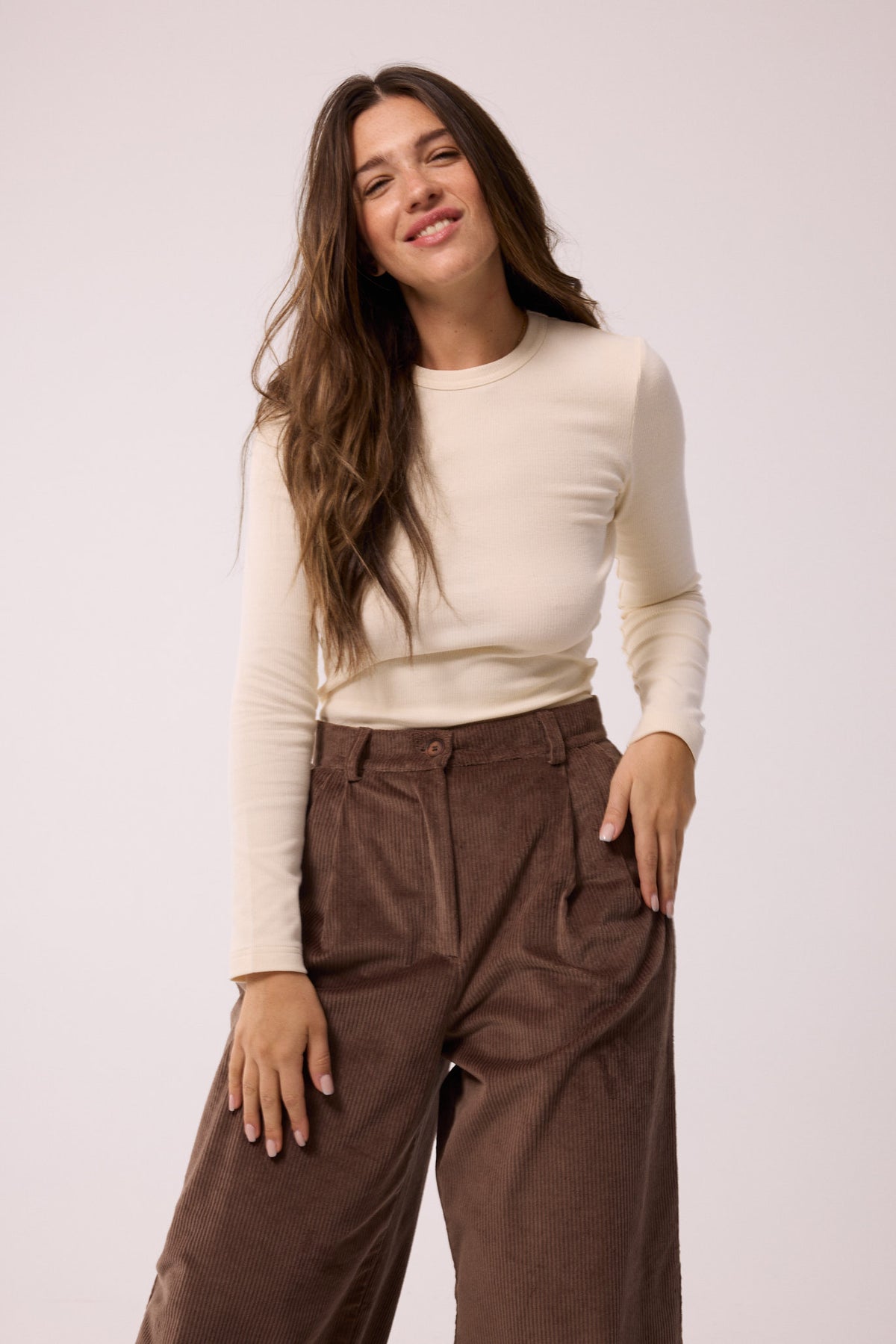 LONGSLEEVE SKINN NATURAL