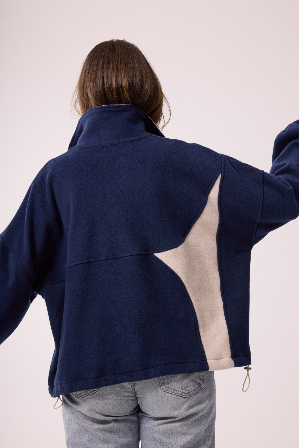 SWEATSHIRT AUS 100% BAUMWOLLE – NAVY