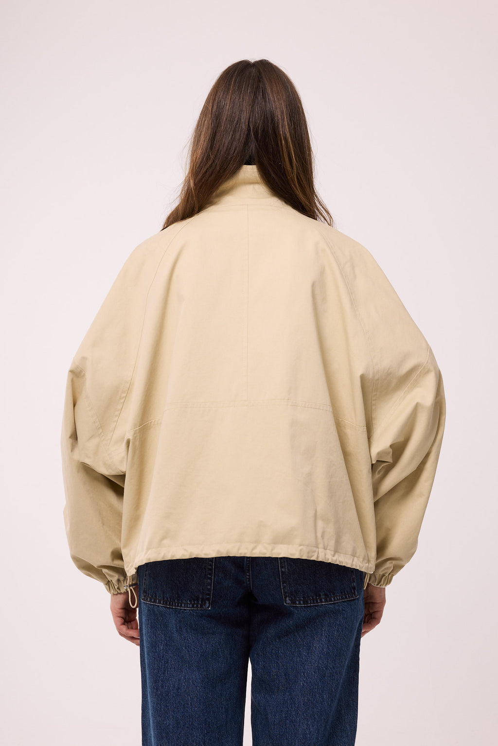 BAUMWOLLJACKE – TRENCH BEIGE