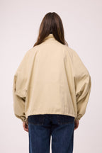 BAUMWOLLJACKE – TRENCH BEIGE