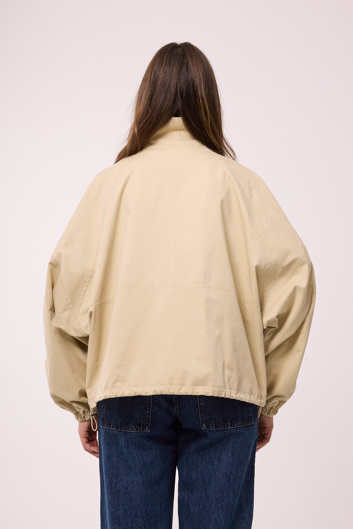 BAUMWOLLJACKE – TRENCH BEIGE