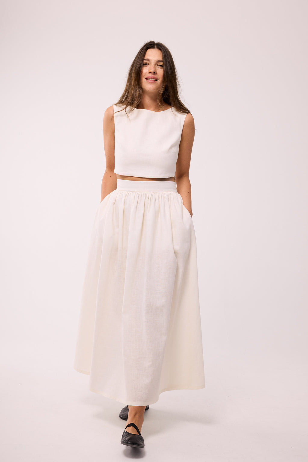 TOP LUMA 01 ECRU