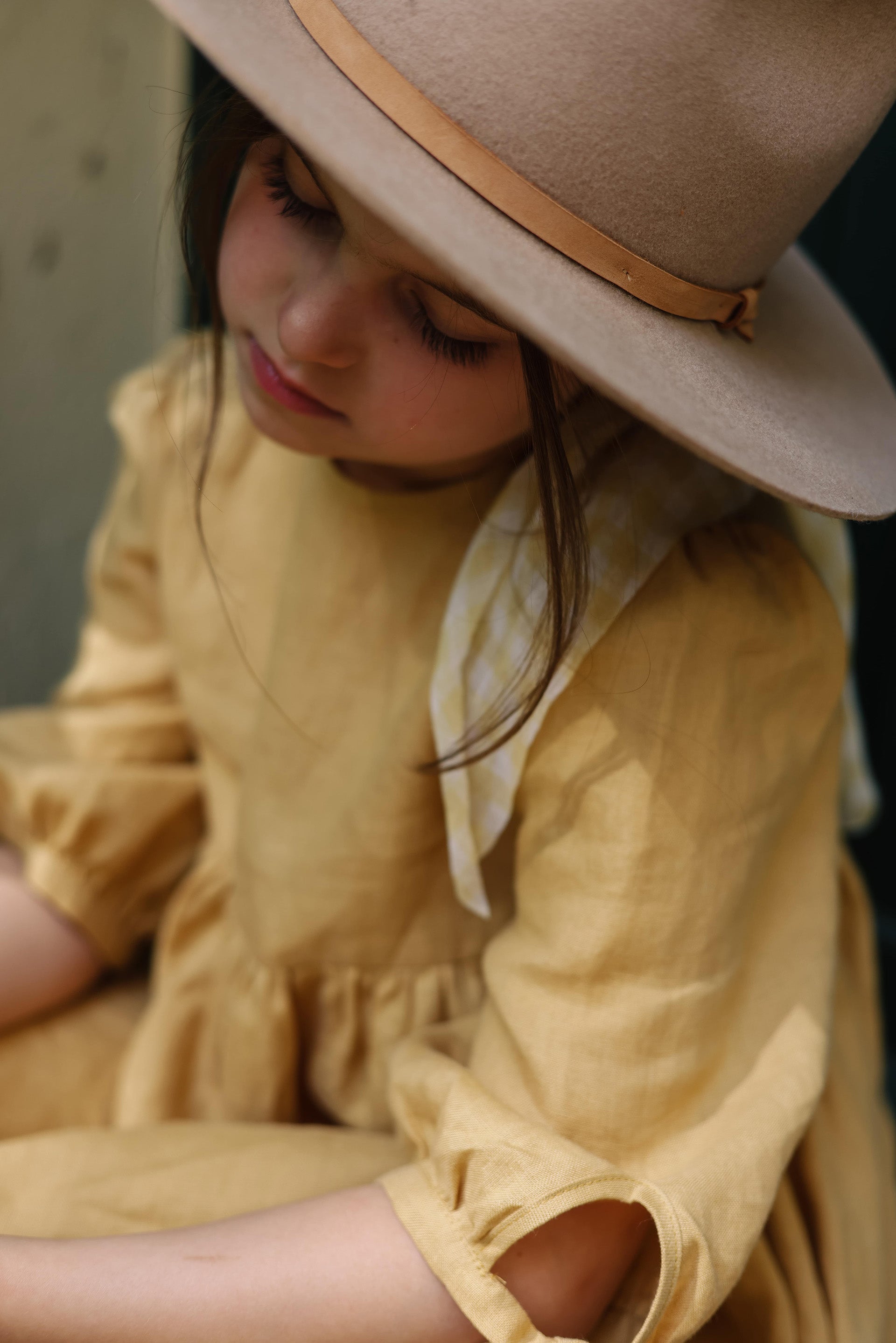 KLEID SOPHIE GELB