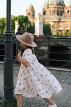 KLEID ORANGES WHITE