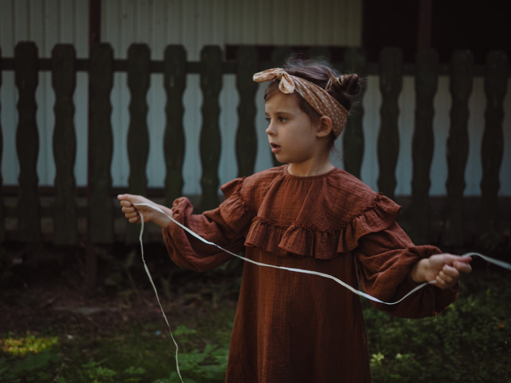 KLEID ALICE CHESTNUT
