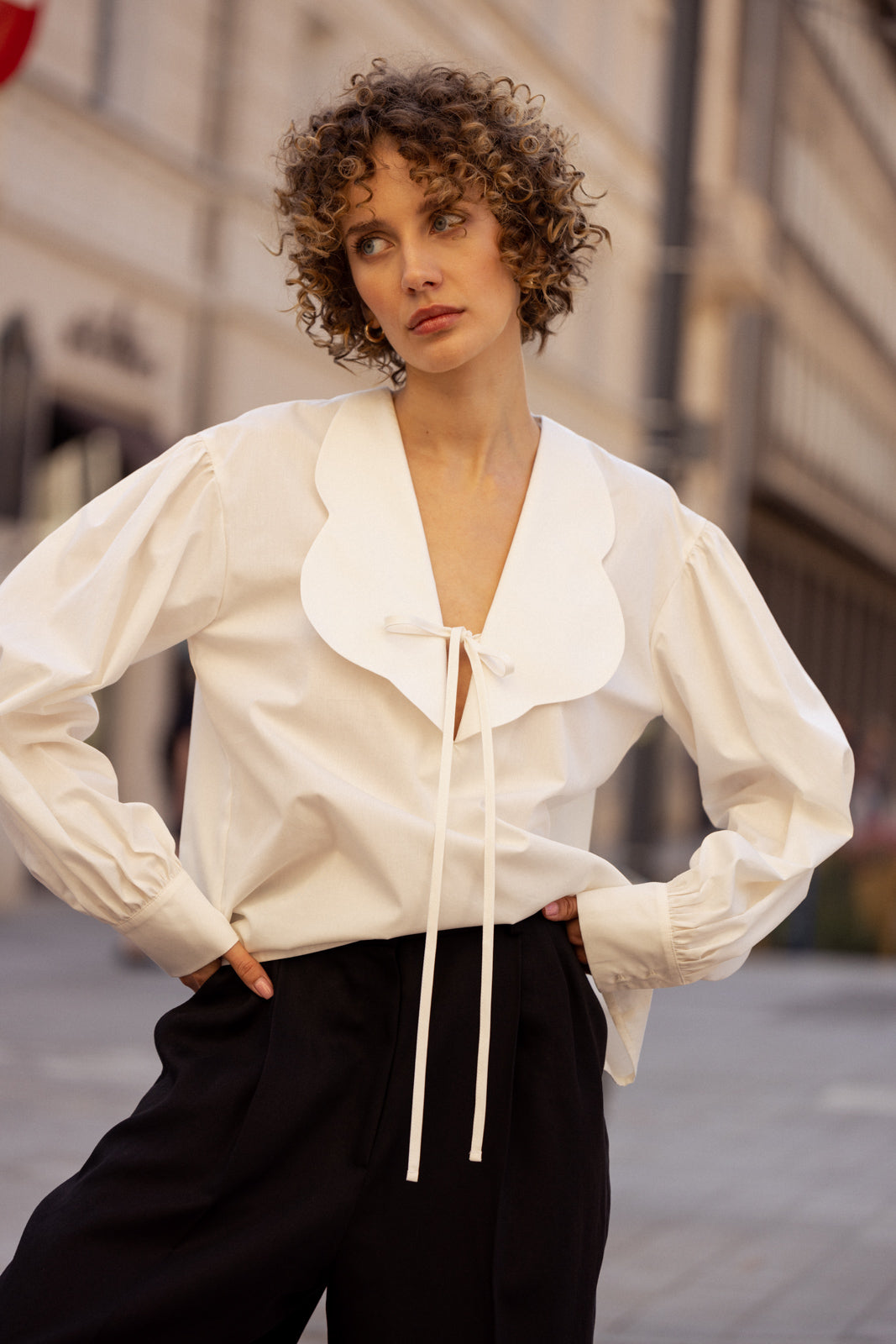 HEMD AOIFE OFF WHITE
