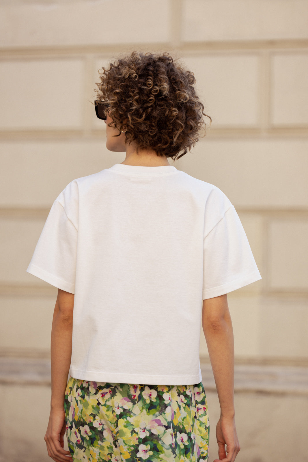 T-SHIRT MERLE OFF WHITE