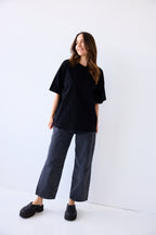 T-SHIRT YVA SCHWARZ