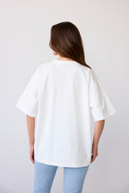 T-SHIRT YVA OFF WHITE
