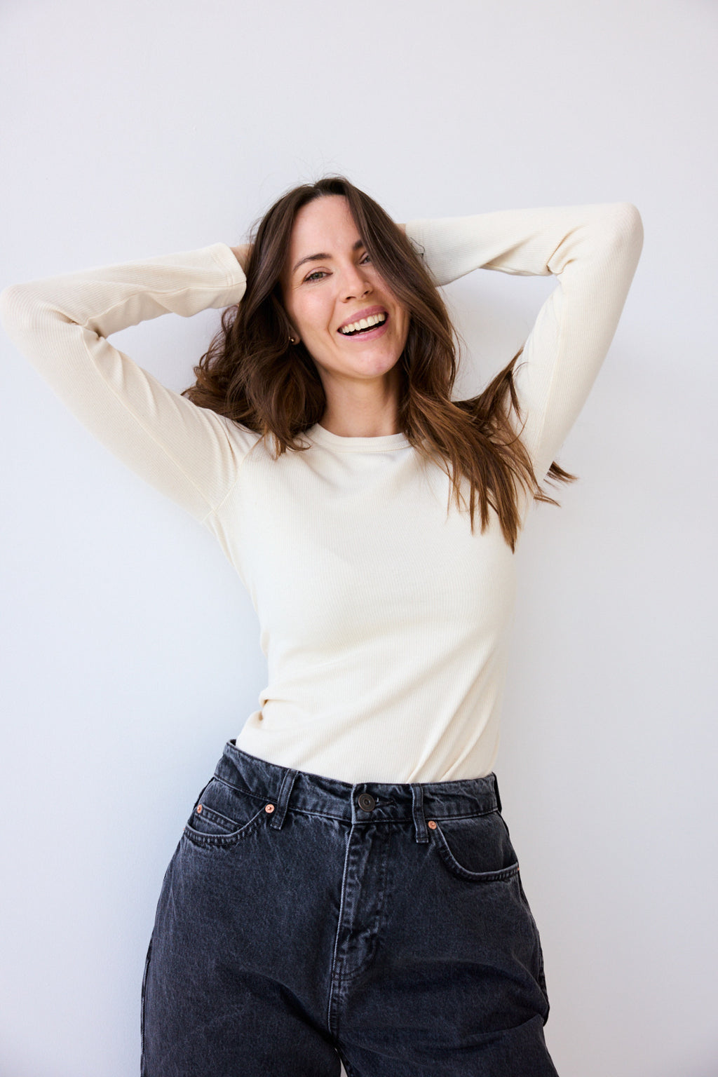 SKINN LONGSLEEVE NATURAL