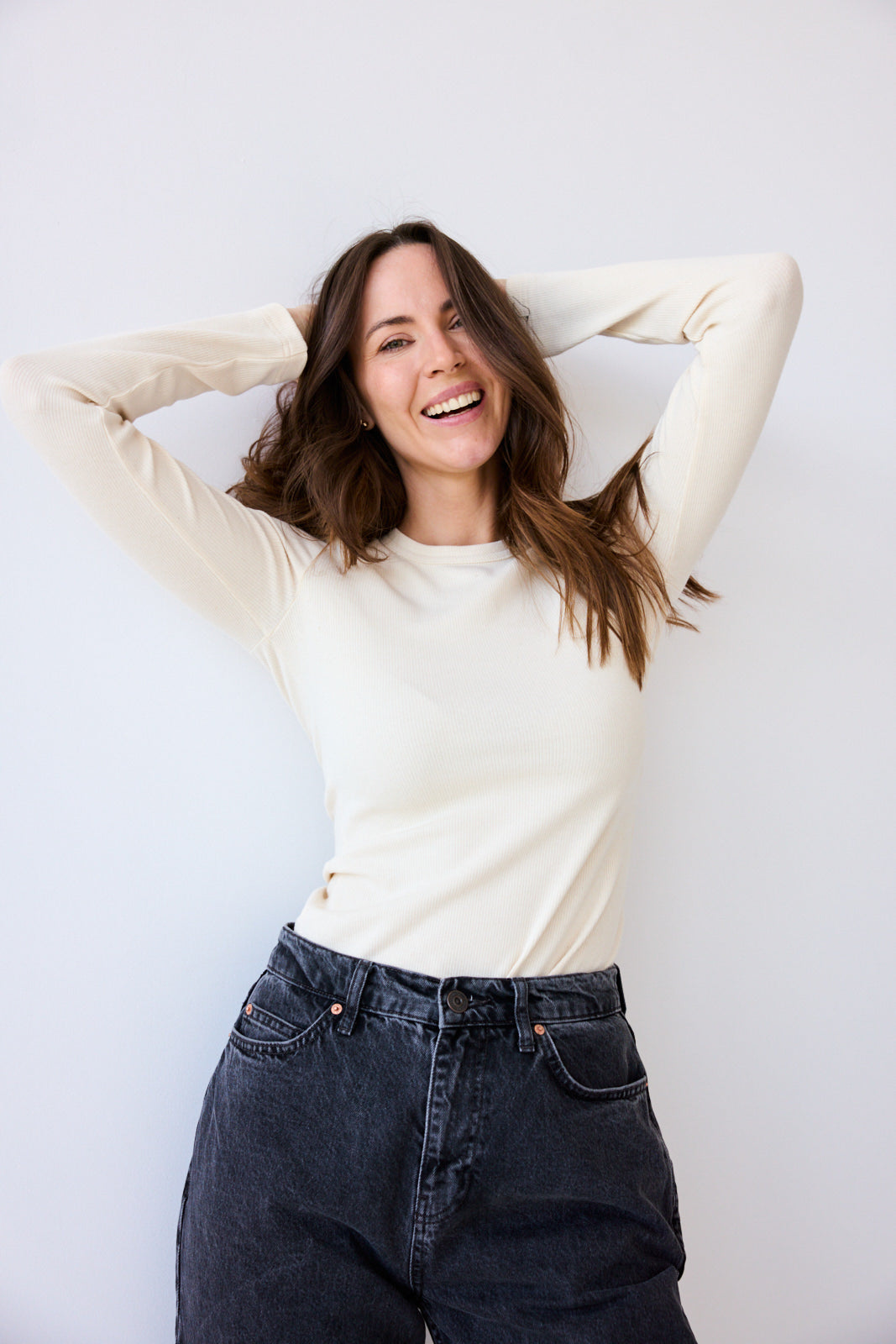 SKINN LONGSLEEVE NATURAL