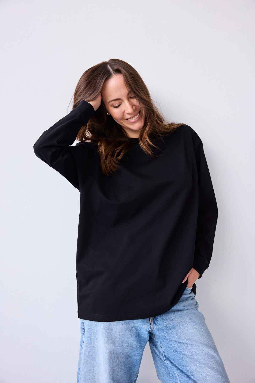NOA LONGSLEEVE SCHWARZ
