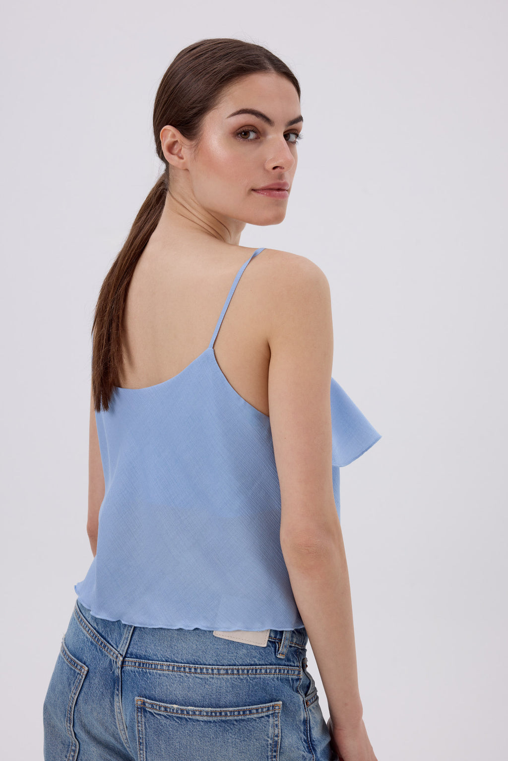 BARI TOP HELLBLAU