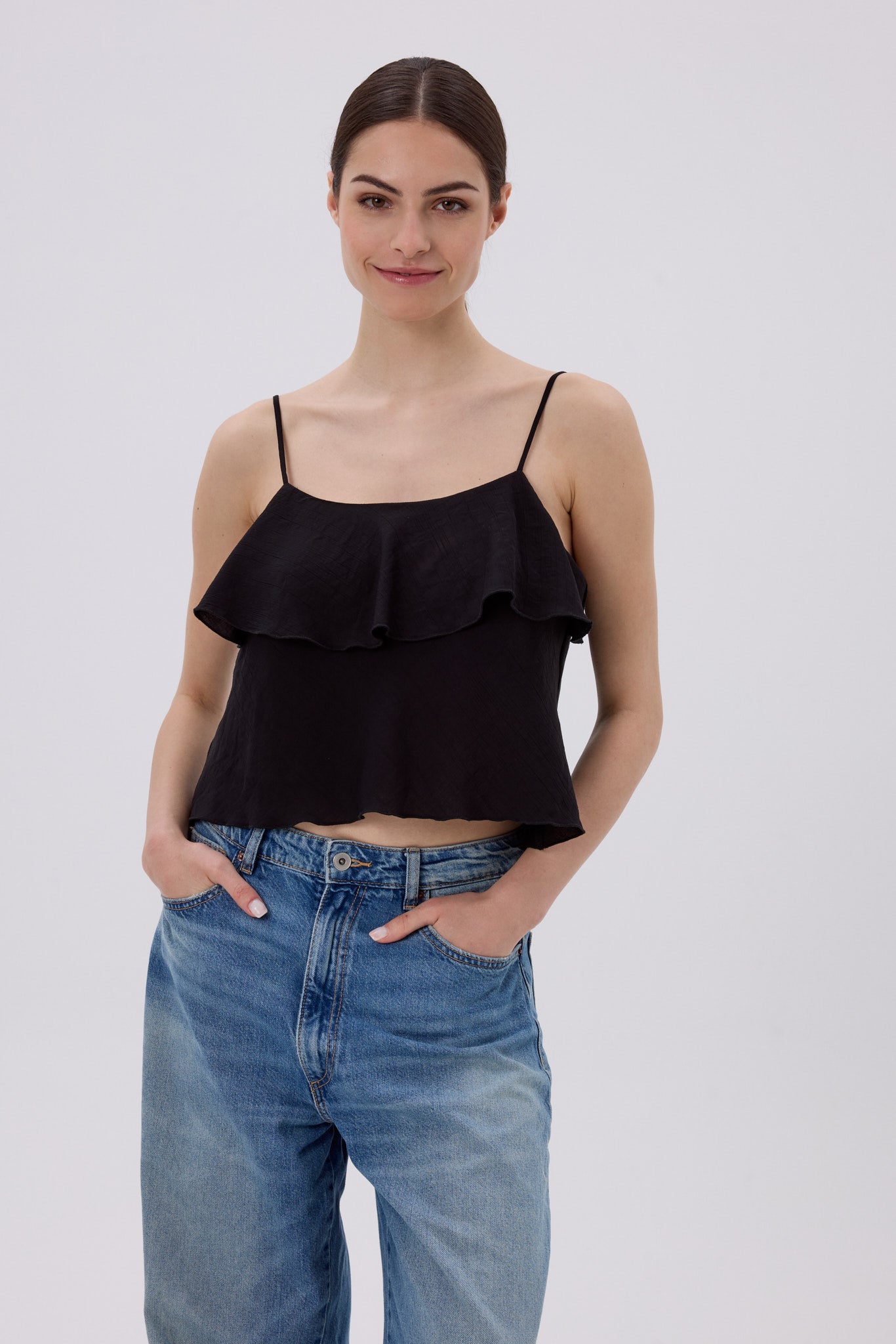 BARI TOP SCHWARZ