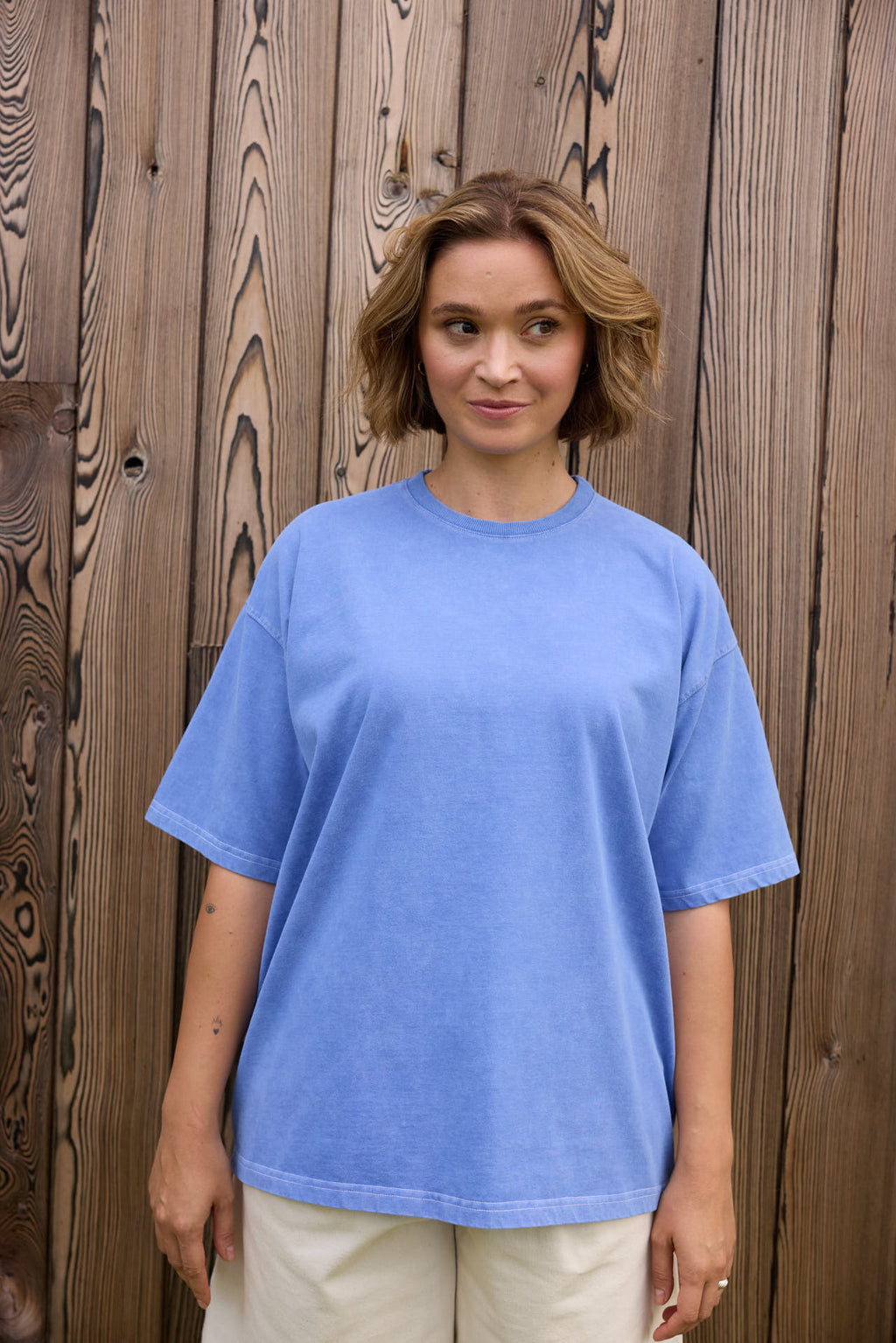 T-SHIRT ELA VINTAGE BLUEBERRY