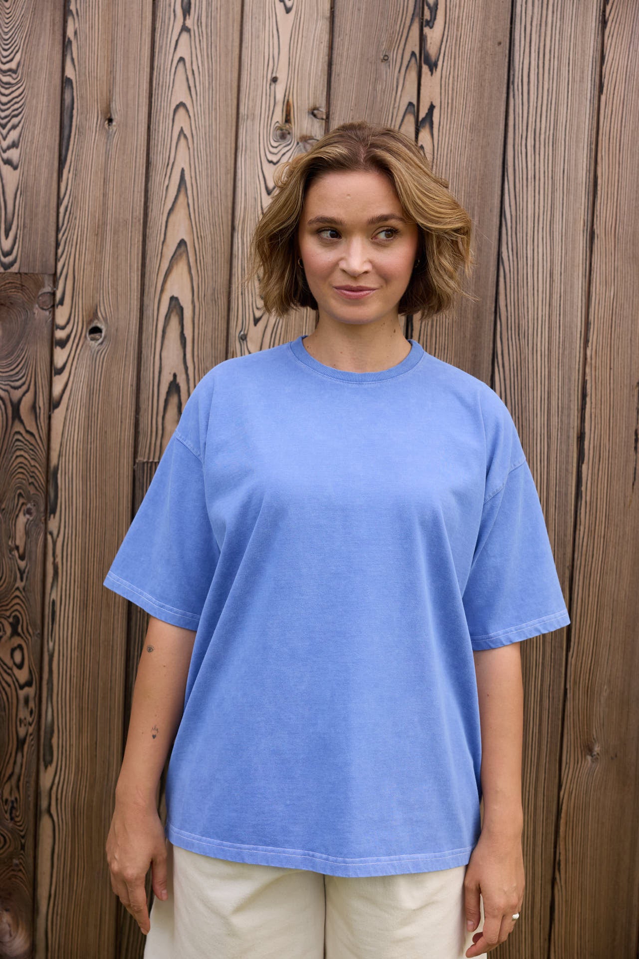 T-SHIRT ELA VINTAGE BLUEBERRY