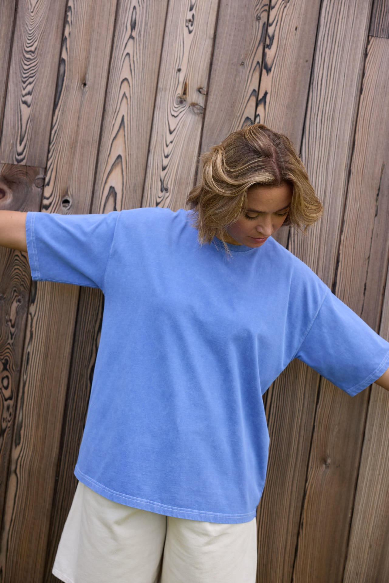 T-SHIRT ELA VINTAGE BLUEBERRY