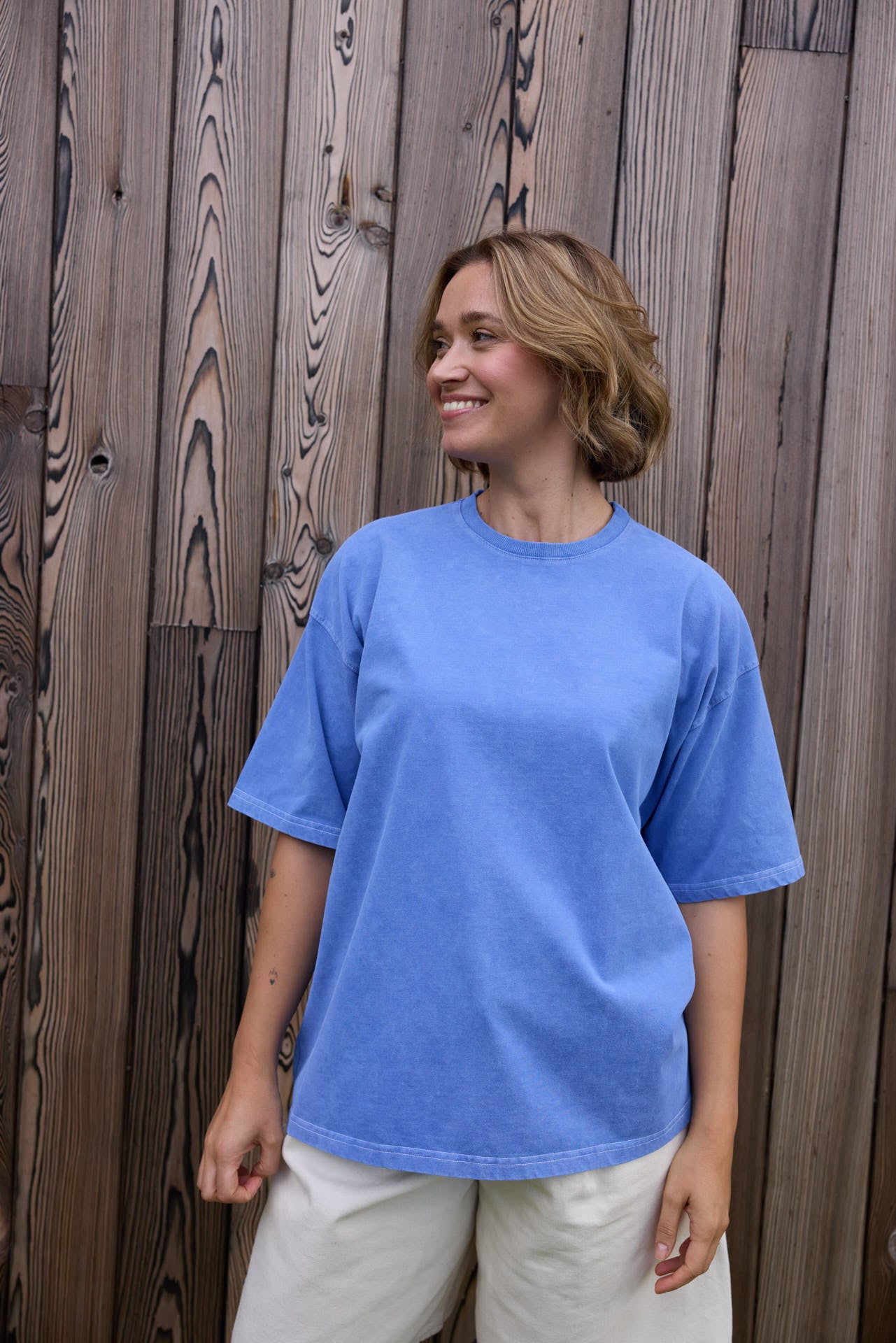 T-SHIRT ELA VINTAGE BLUEBERRY