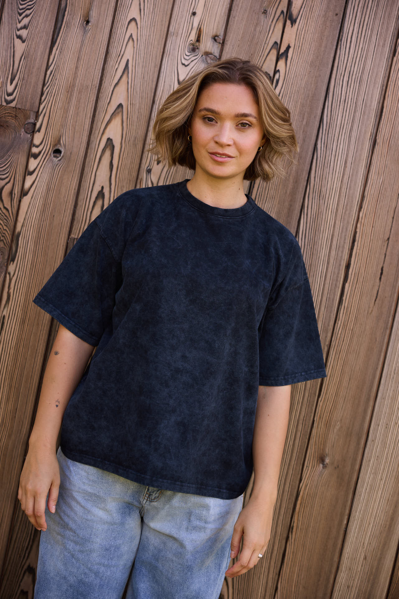 T-SHIRT SORA VINTAGE BLACK