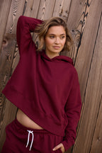 EVERYDAY HOODIE SIENA BURGUNDY