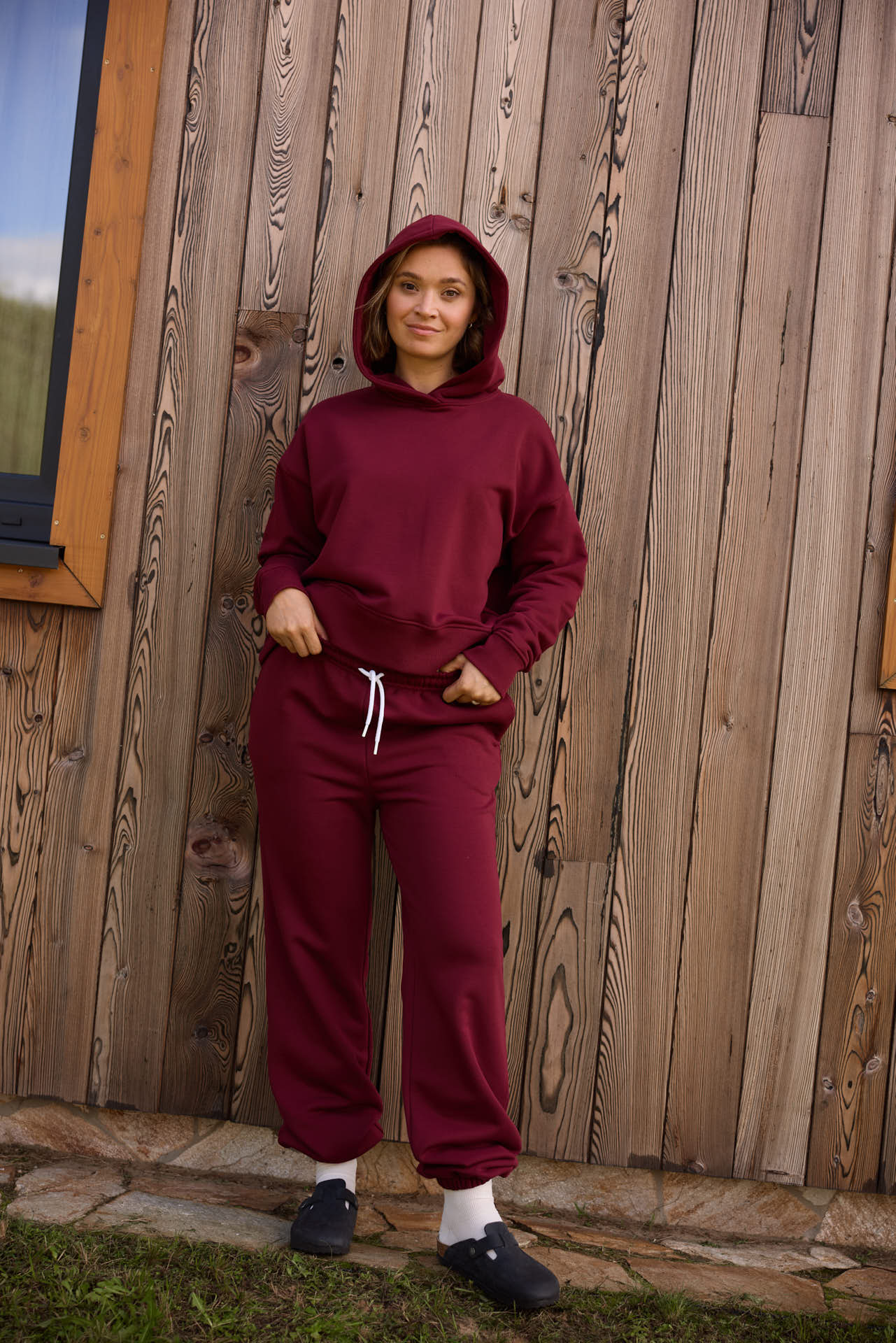 PANTS SIENA BURGUNDY